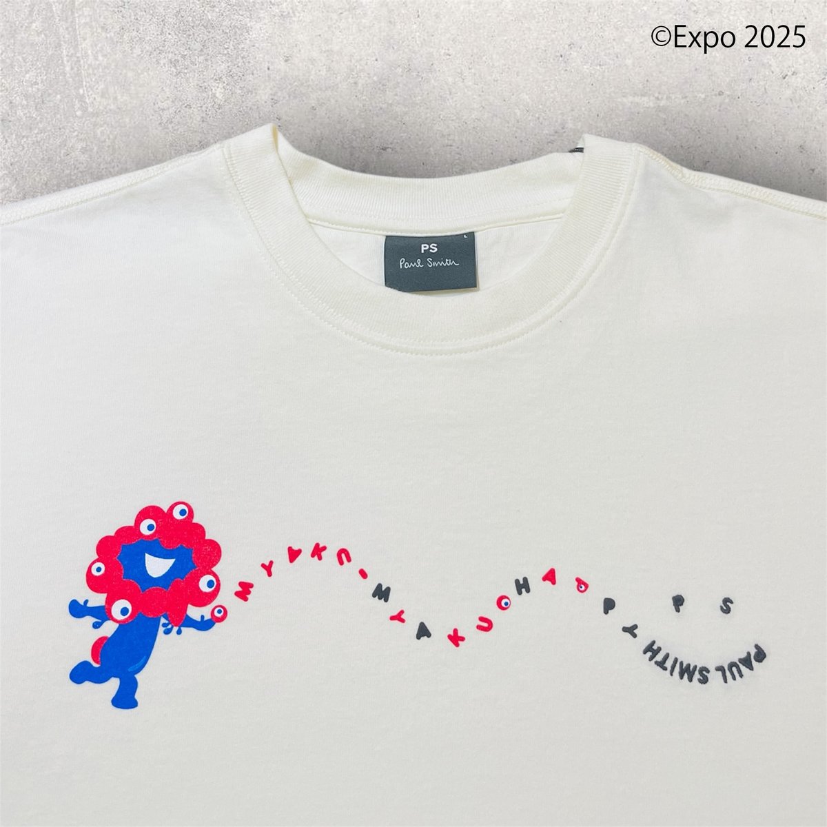 本日ポール・スミス コラボ商品発売🌈✨ ＼ #ミャクミャク がデザイン