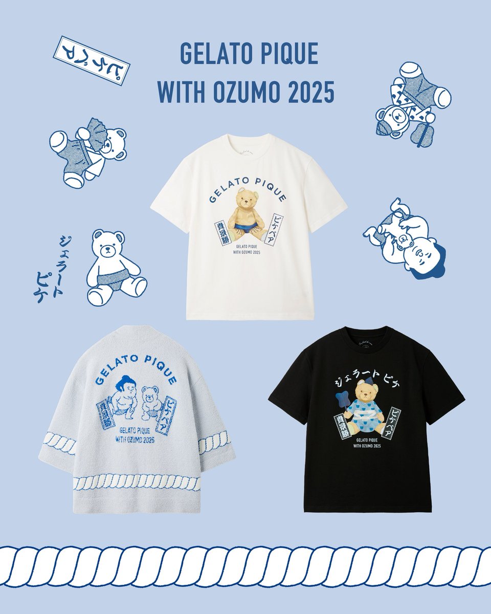 LIMITED ITEM】 GELATO PIQUE WITH OZUMO 2025 10.4 (sat)限定販売 貴