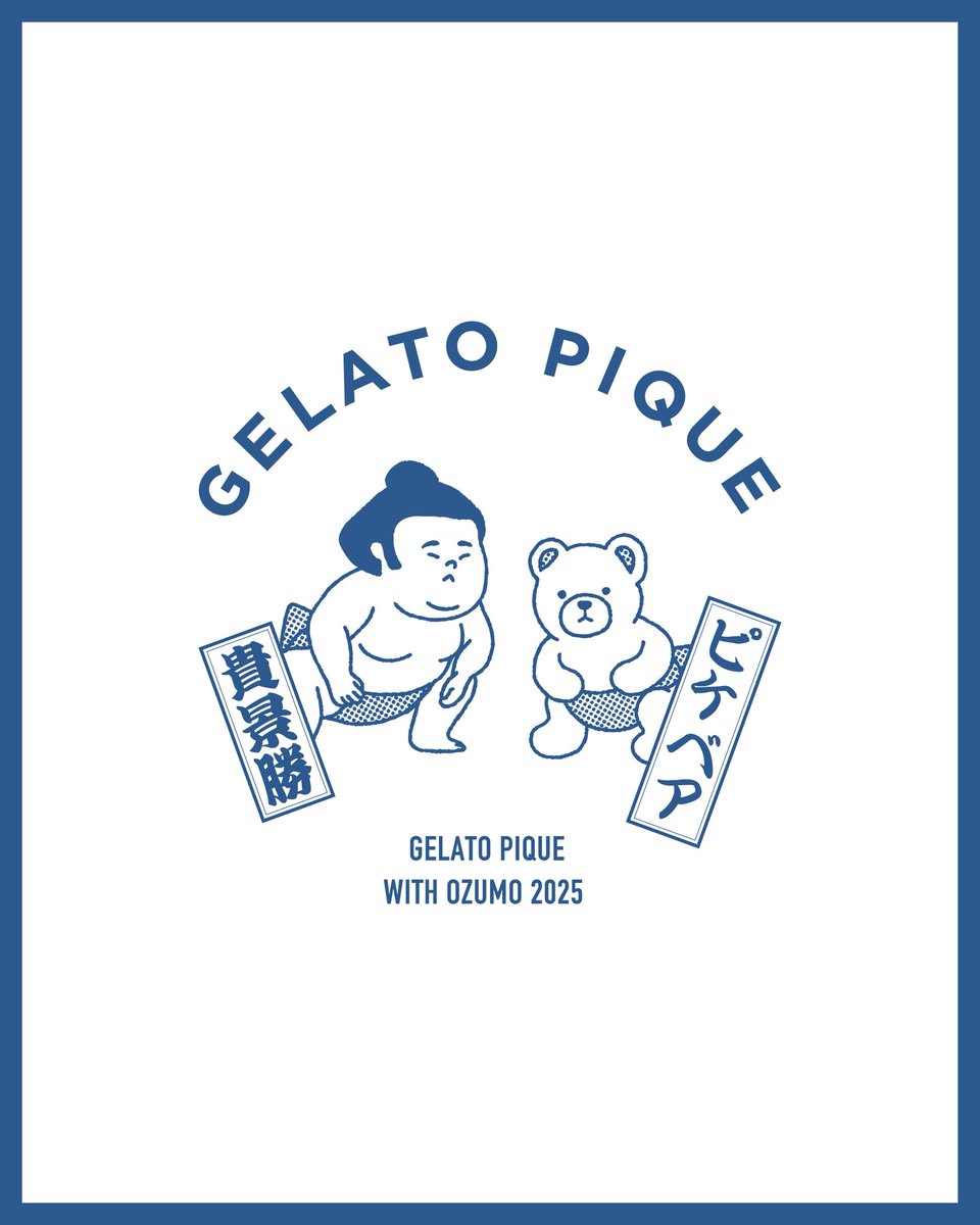 LIMITED ITEM】 GELATO PIQUE WITH OZUMO 2025 10.4 (sat)限定販売 貴