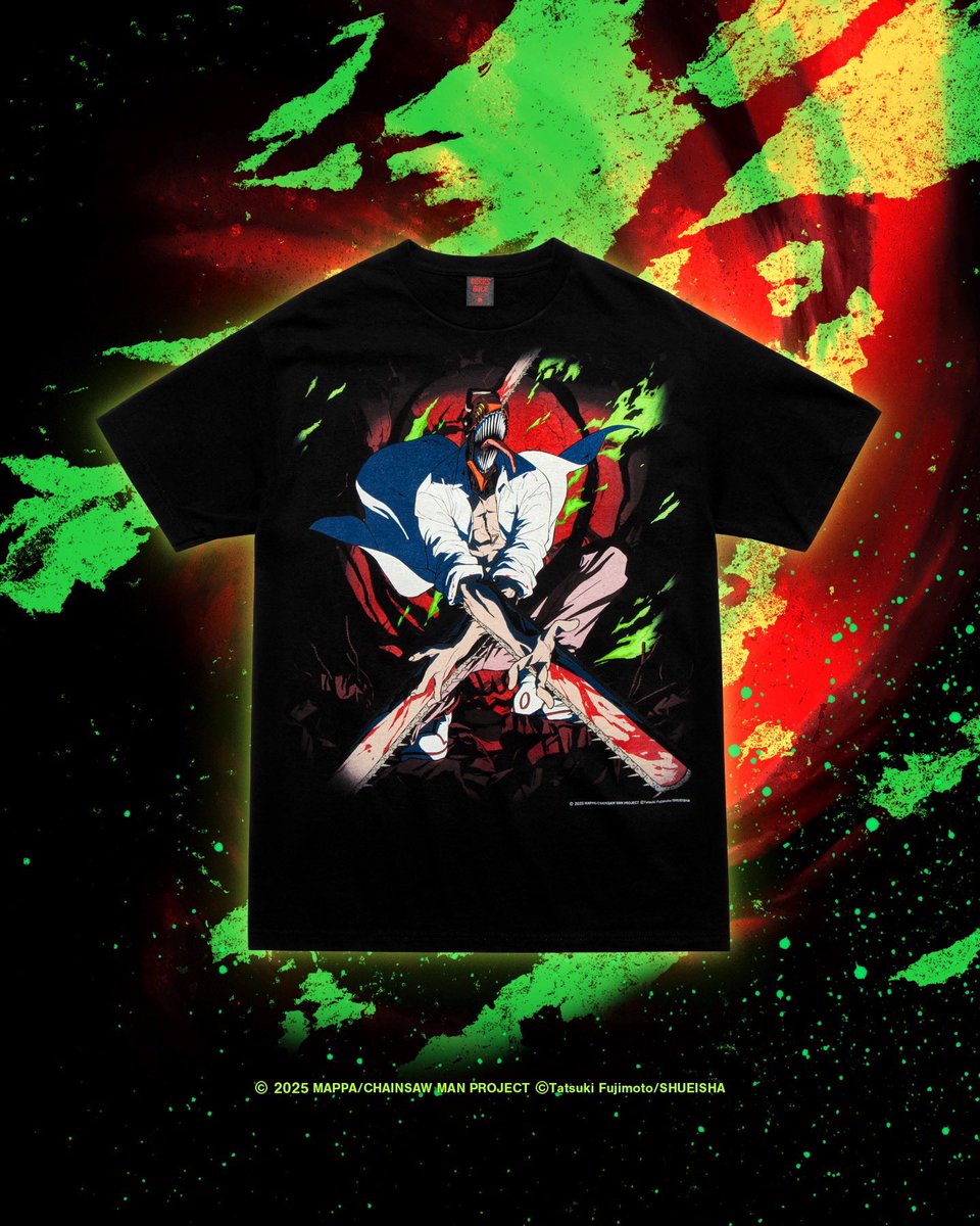 CHAINSAW MAN - The Movie: Reze Arc × GEEKS RULE 15 SILKSCREEN