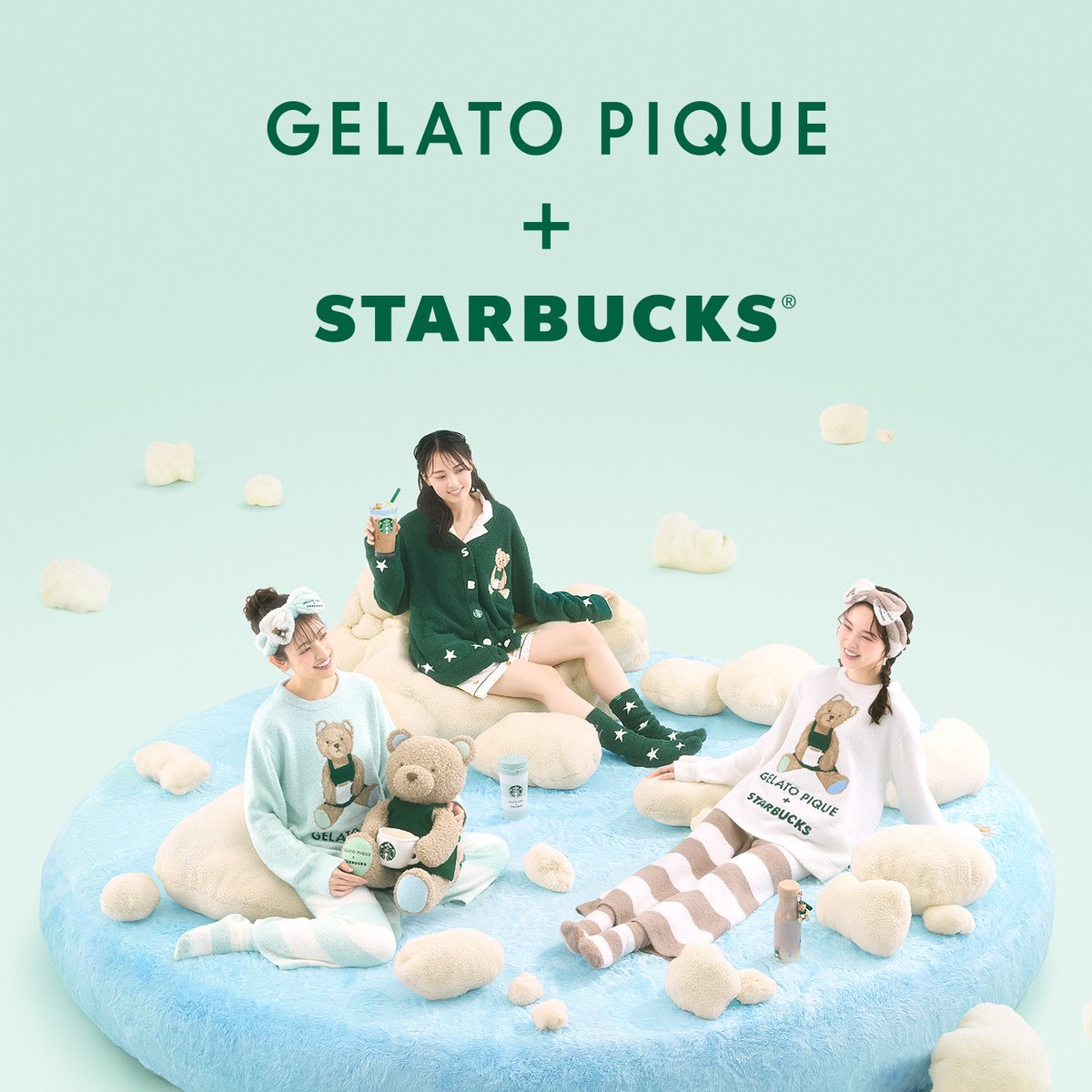 GELATO PIQUE + STARBUCKS® 9.29(Mon) coming soon スターバックス