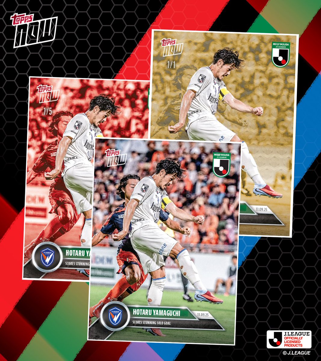 🔷グッズ情報🔶 【7日間限定販売中‼】 #山口蛍 選手が𝐉.𝐋𝐄𝐀𝐆𝐔𝐄