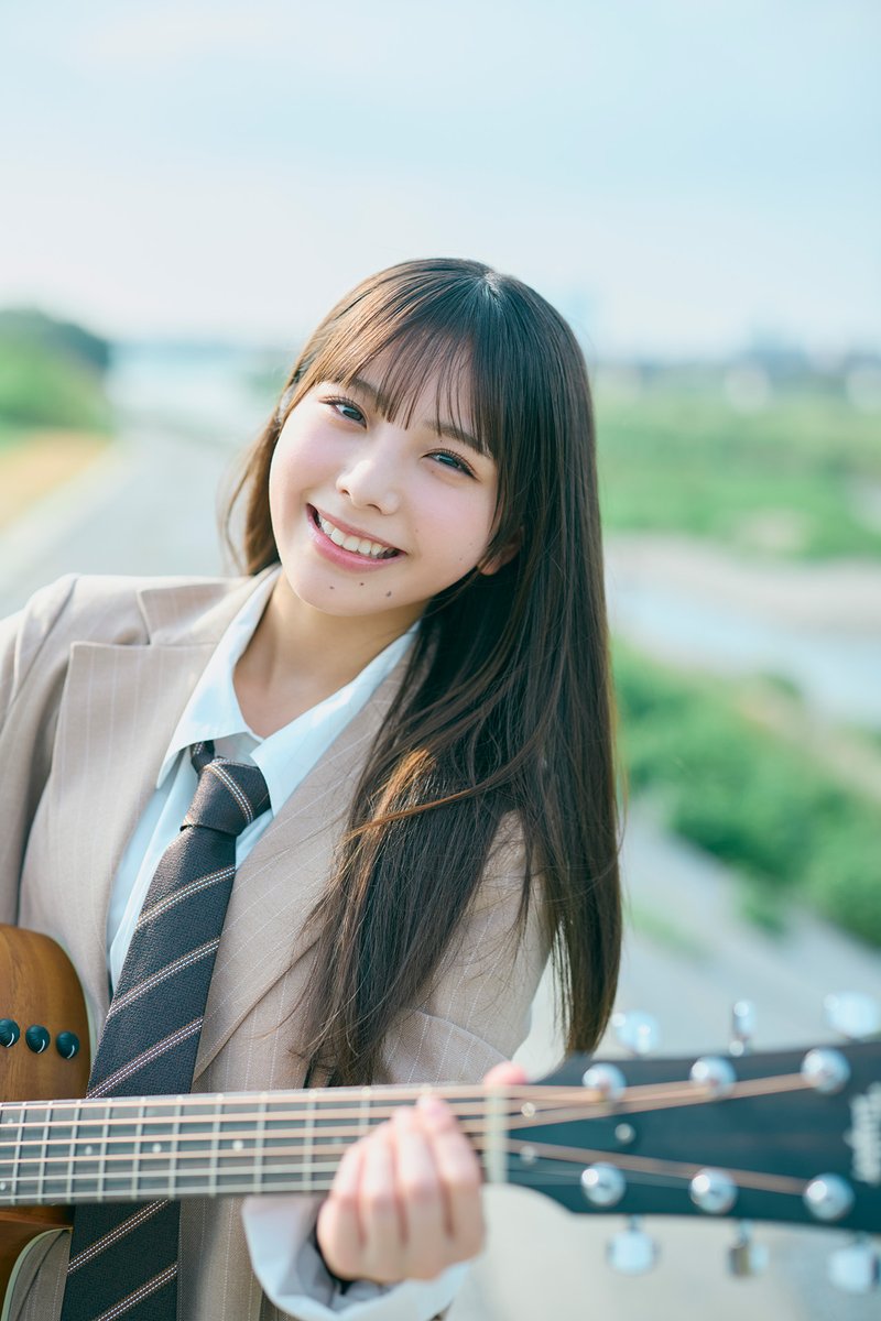 日向坂46公式サイト「五期生ぽかぽか写真館」にて #下田衣珠季 の撮り