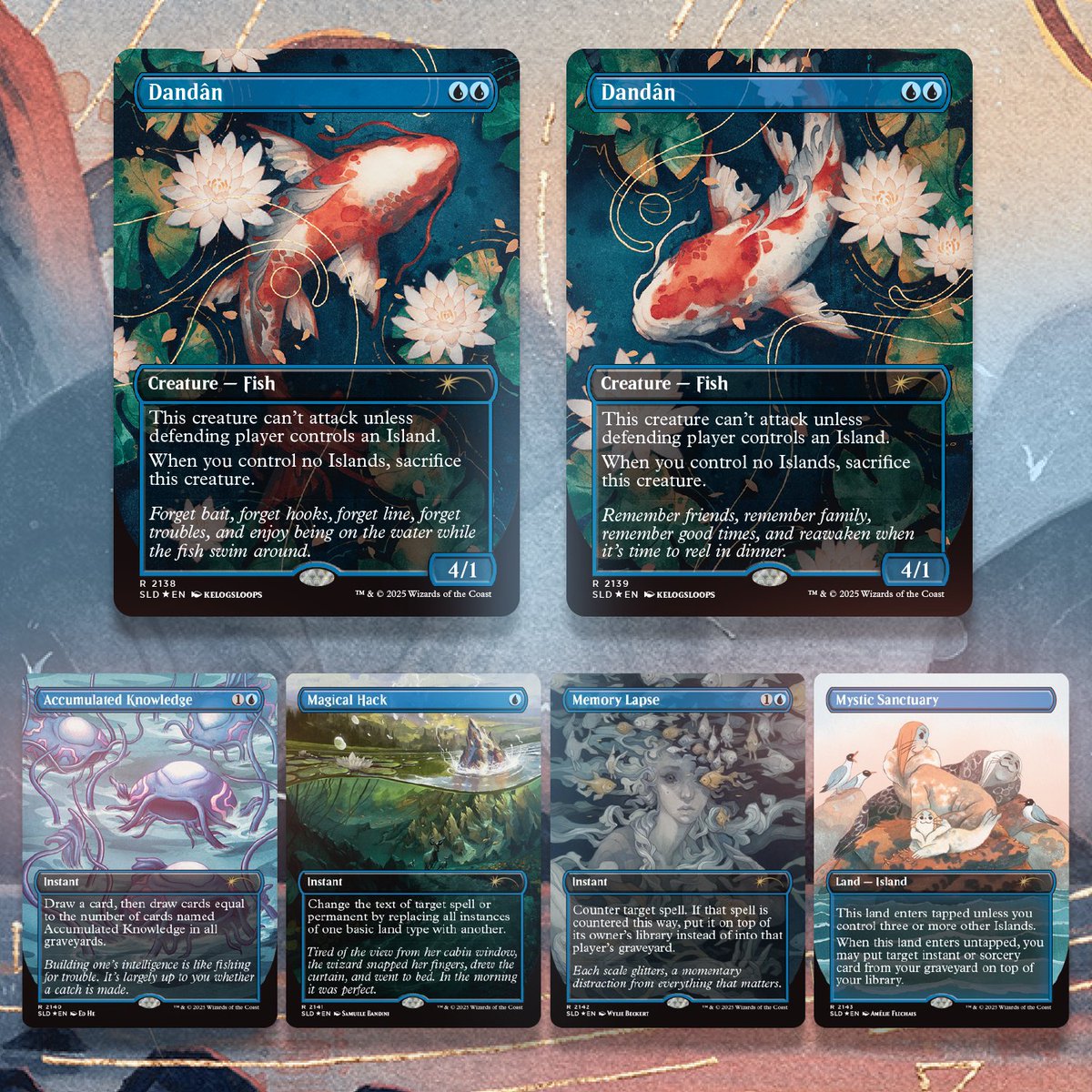 MTG ダンダーン Dandan secret lair 2枚セット foil MTG ダンダーン