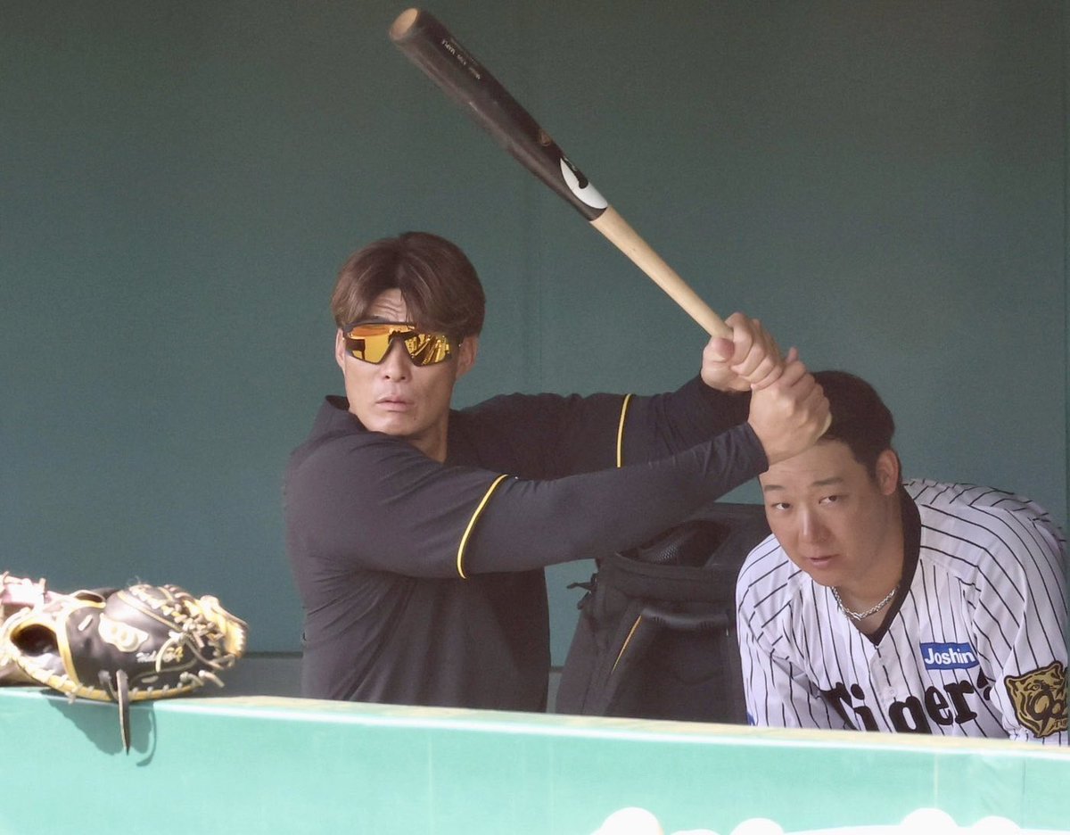 みんな！いい準備⚾️してました👍 #阪神タイガース