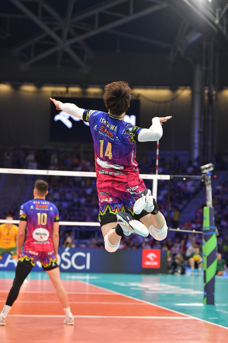 石川祐希 #perugia 🇪🇺欧州CL2025💫 直筆サイン入りユニフォーム抽選