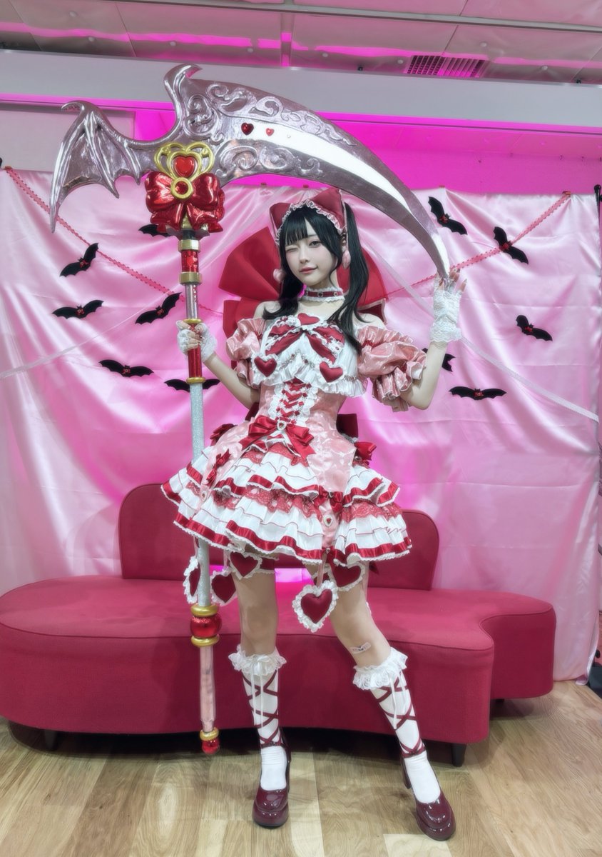 きゅるりんってしてみて 逃げ水あむ様 @_mochizou_ 生誕衣装