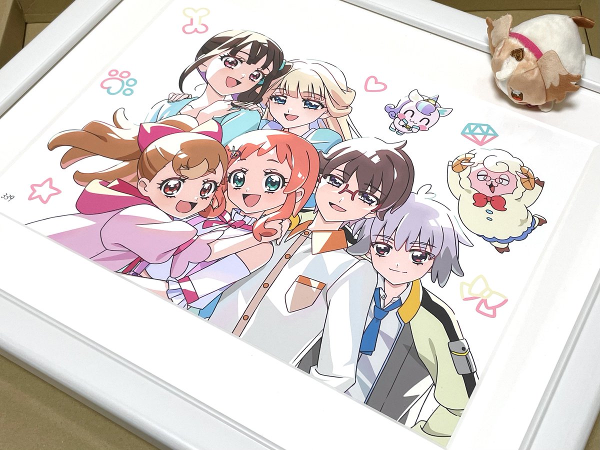 額装高精細アート 最終話エンドカード わんぷり感謝祭の受注アイテム