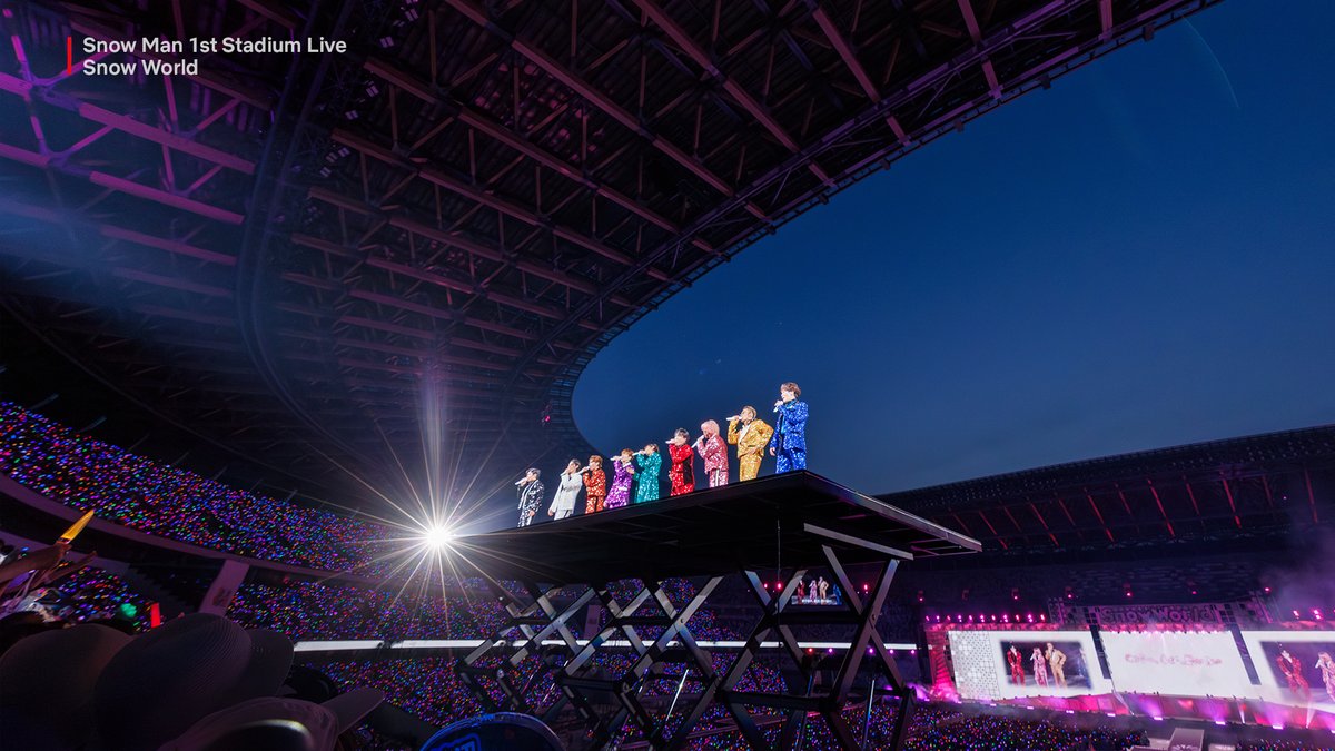 Snow Manデビュー5周年を記念した『Snow Man 1st Stadium Live Snow