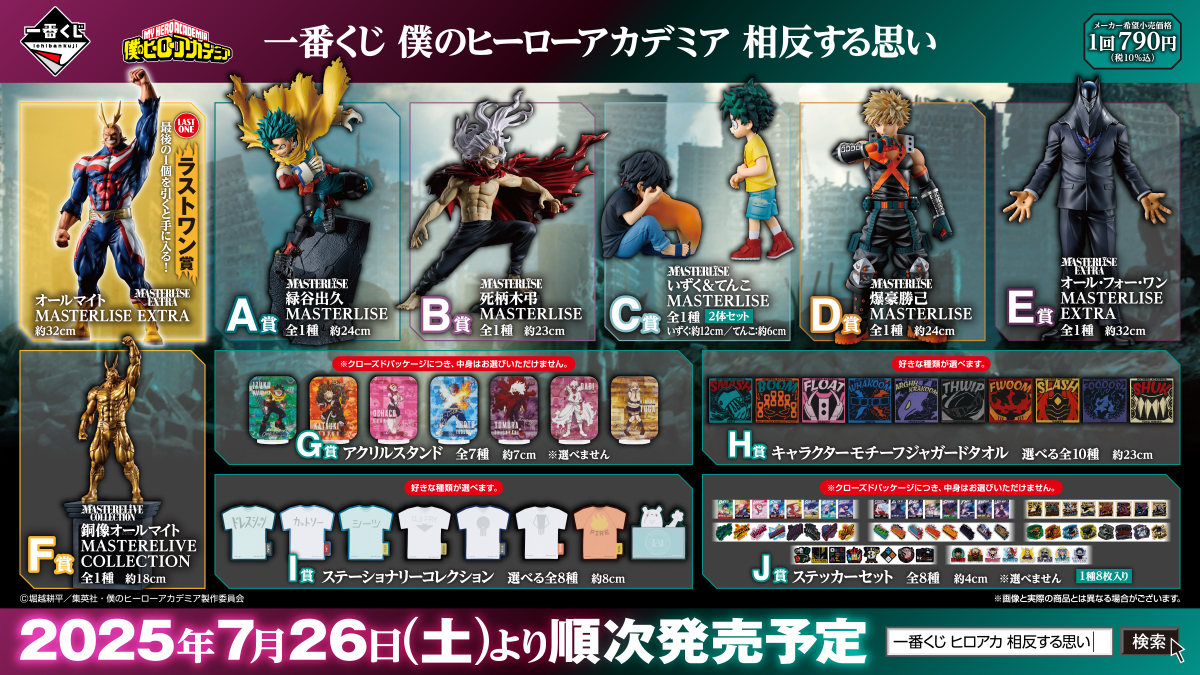 ━━━━━━━━━━━━━━━ 一番くじ 僕のヒーローアカデミア