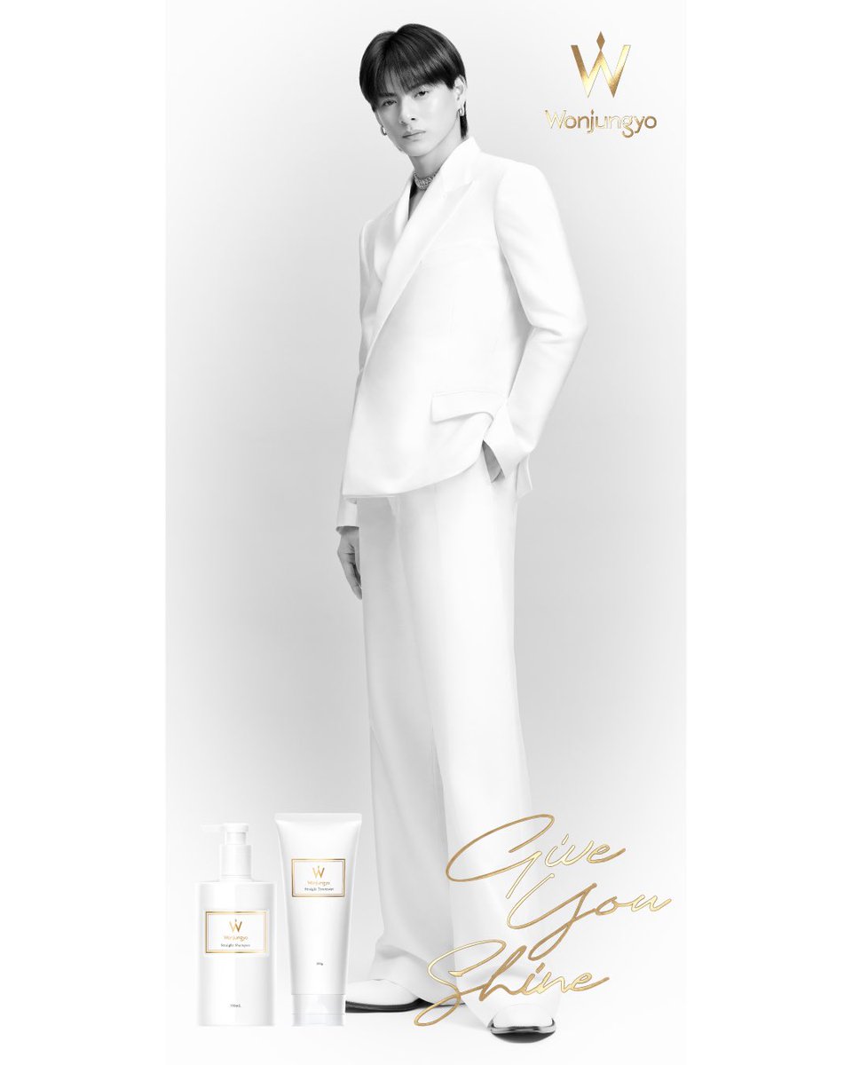 Wonjungyo Hair 取扱い店舗に ＃平野紫耀 さんの全身パネルが登場