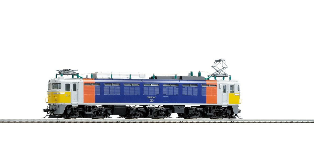 1/80スケールJR EF81形（カシオペア色・プレステージモデル）のご案内