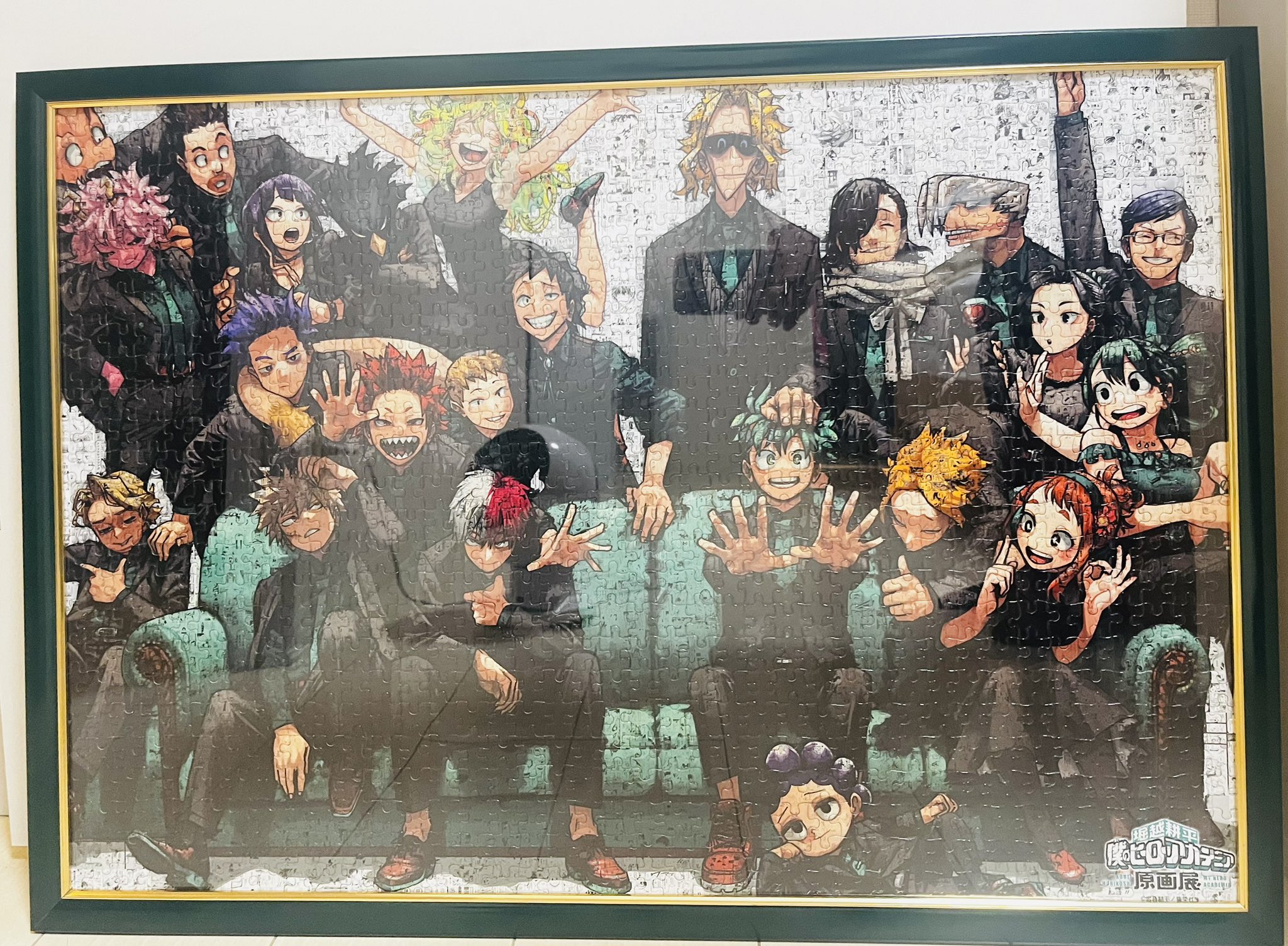 新品未開封】ヒロアカ 原画展 モザイクアートパズル ジグゾーパズル 僕