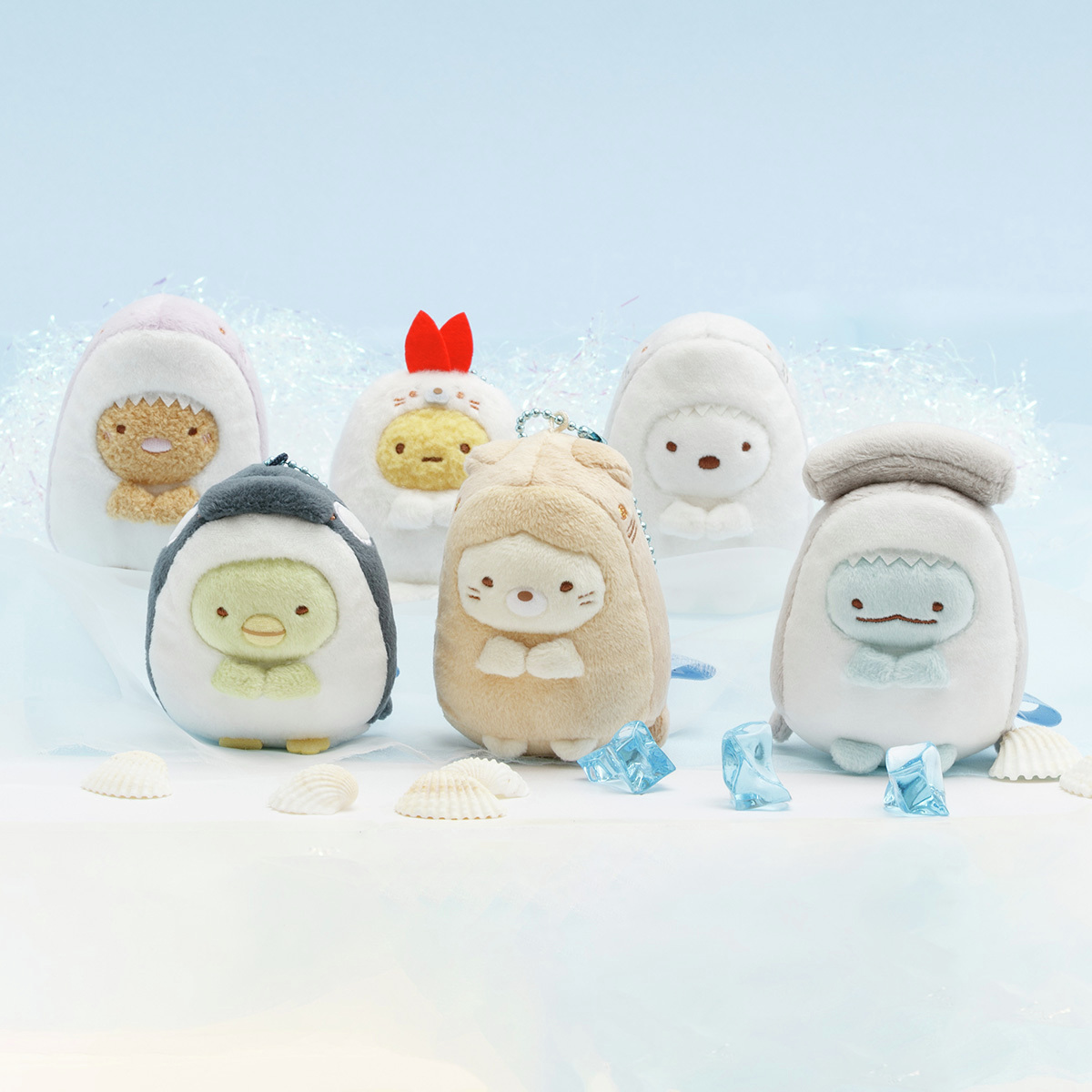 🐟＼すみっコ水族館 グッズ紹介／✨ すみっコ水族館デザインのぶらさげ