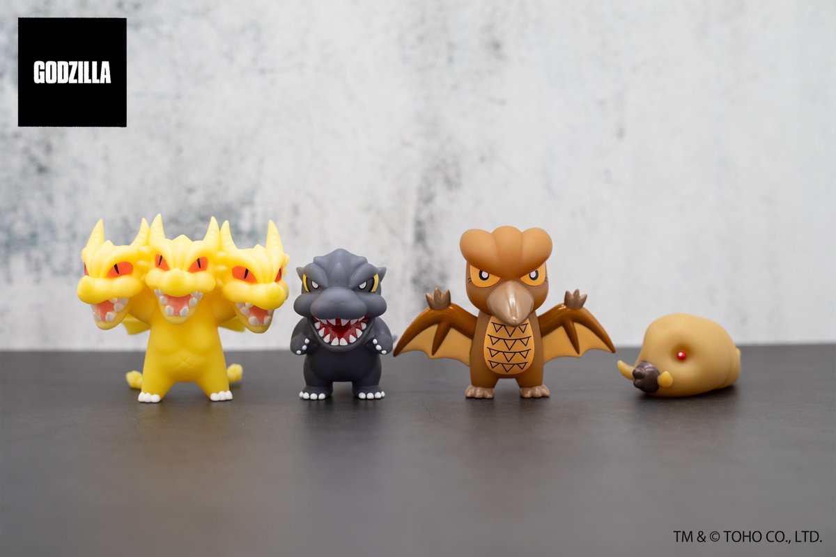 🔥8月発売商品🔥 【GODZILLA デフォルメコレクションmini2】 #ゴジラ