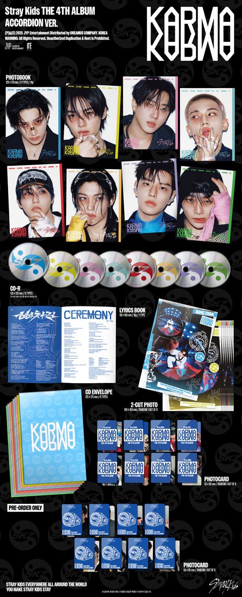 Stray Kids THE 4TH ALBUM 『KARMA』 ご予約受付中