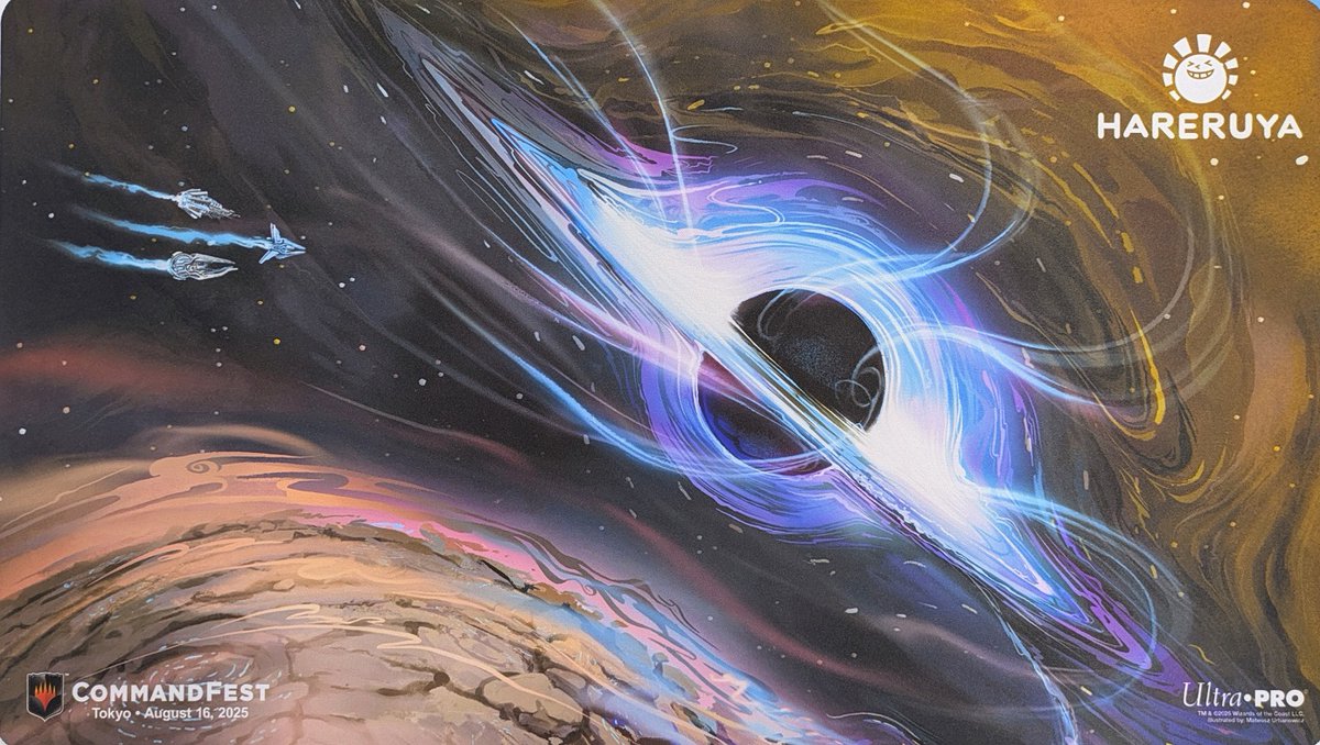 先日開催 コマンドフェスト2025限定プレイマットが 東京MTG通販に入荷