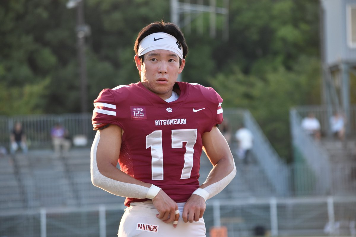 立命館大学パンサーズがユニフォームを新調しました。ナイキ社製にした