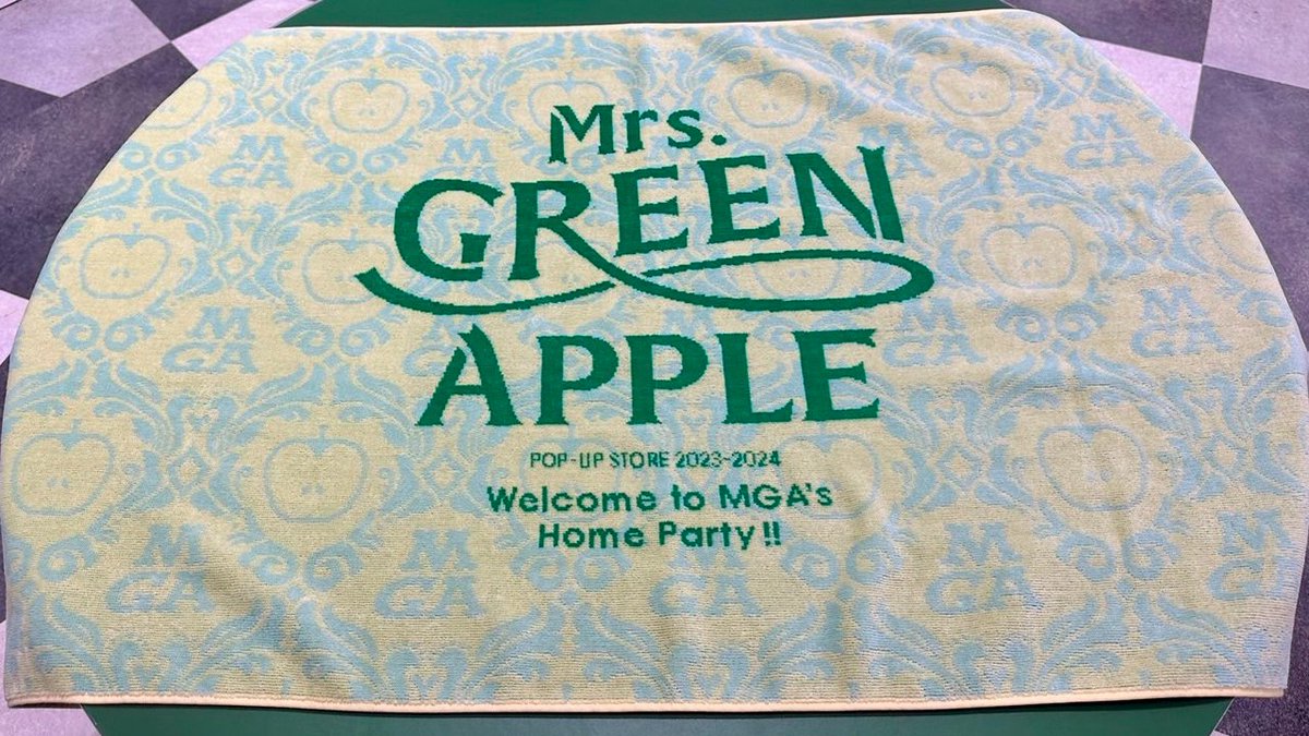 マルイ MGA オリジナルタオル Mrs. GREEN APPLE MGA サマータオル 2025