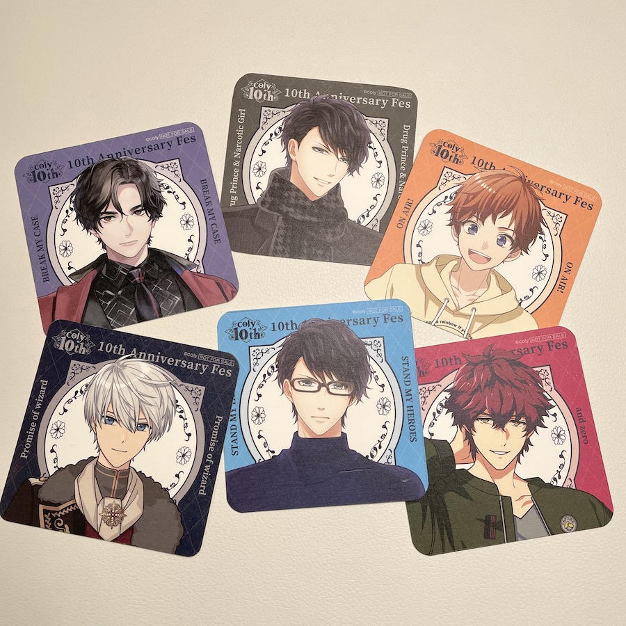 ブレイクマイケース ブレマイ コリーフェス コースター コンプセット