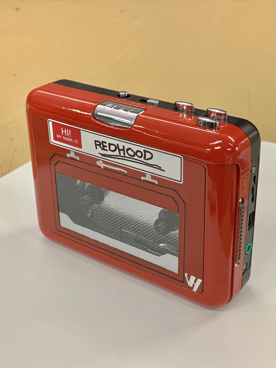 レッドフードのカセットテープ欲しくて検索かけたら、もいさんの