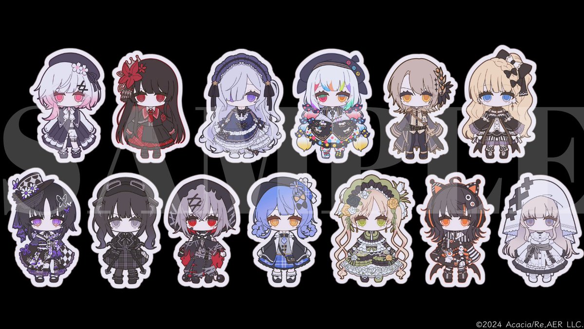 S*8様 魔法少女ノ魔女裁判 CF特典 アクリルキーホルダー SDアクキー 桜