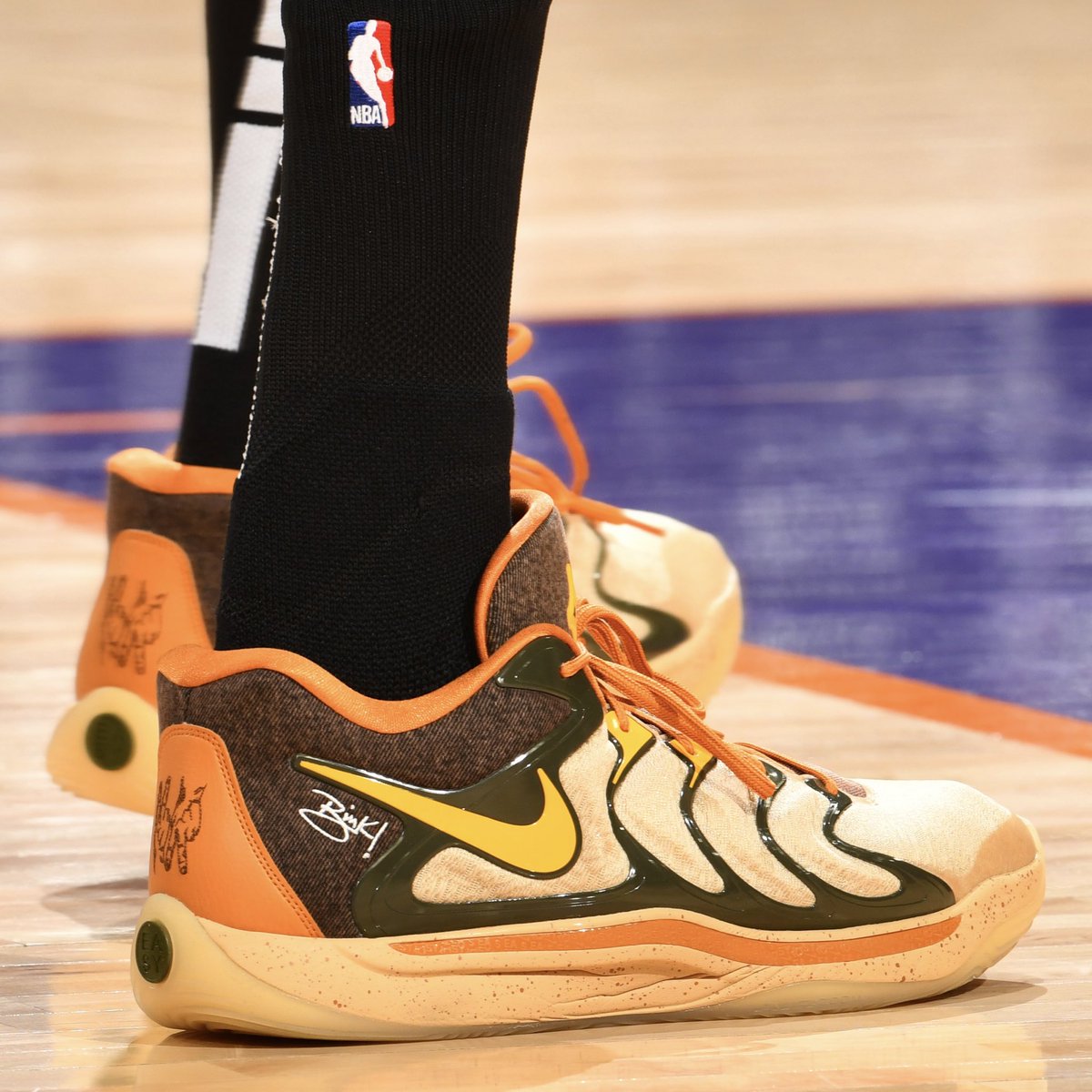 Kevin Durant debuts the first of the “producer pack” with the Nike