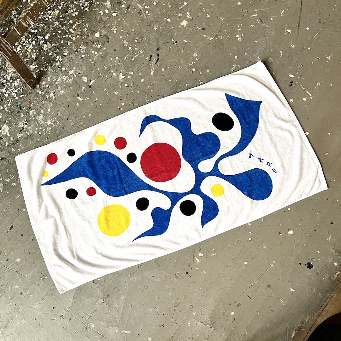 新商品／ バスタオルが入荷しました！ 太郎さんらしい原色鮮やかな