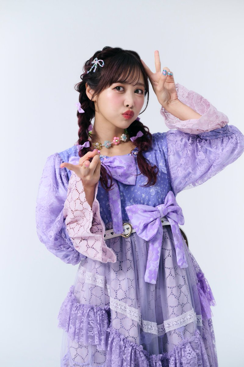 ✨💜 #仲川瑠夏💜✨ 👗わたしの一番かわいいところ Special costune