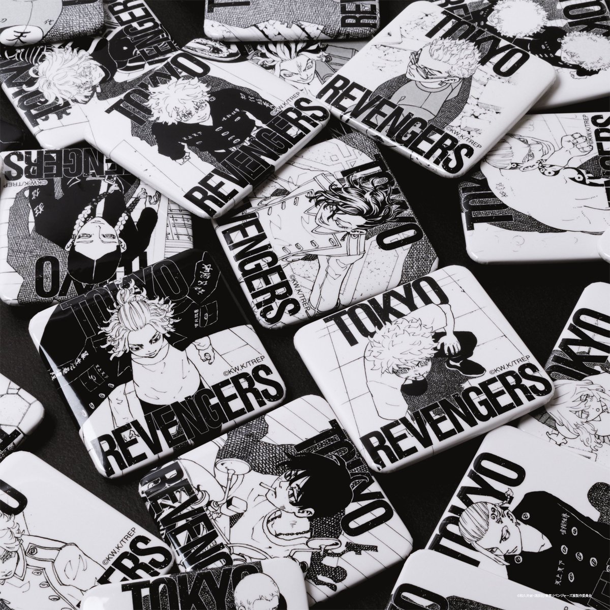 東リベ展】 名古屋展グッズを紹介！ 〈極彩色コミック缶バッジ