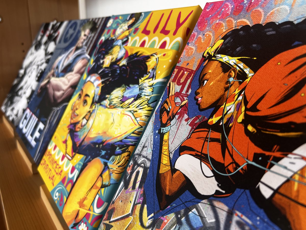 📣2024.9.30まで受注受付中】 /／ STREET FIGHTER 6 キャンバスアート