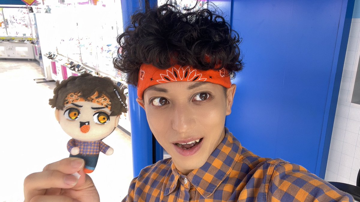 みんな、GiGOでマスコットぬいぐるみGETしたんたかぇ～？✨🍊 髪の