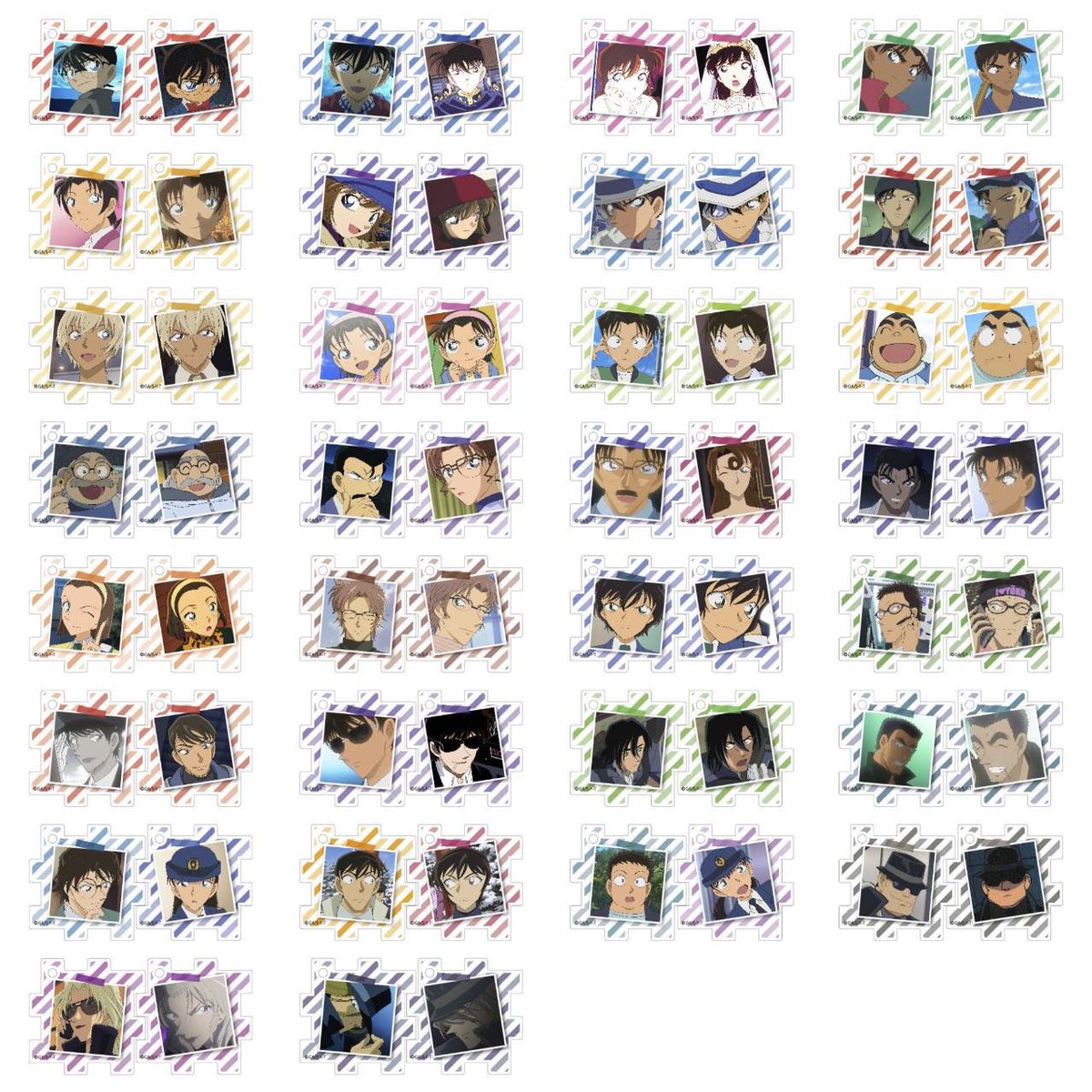 🎪 #コナンランド 🎡 新商品情報🛒 ・TDアクリルパズル(TVアニメ名場面