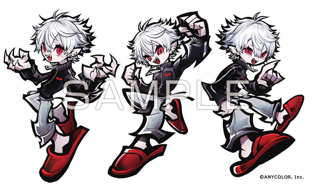 にじさんじ『KZHCUP RUMBLE』グッズにて、 葛葉様のデフォルメイラスト