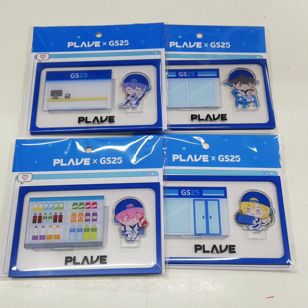 🌟 #PLAVE #플레이브 💫 PLAVE ×GS25 コラボグッズ MMMM 缶バッジと