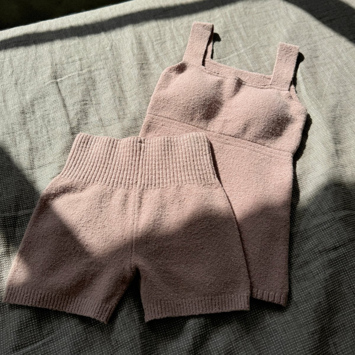 セット 【新品】無印 コットン混もこもこニット