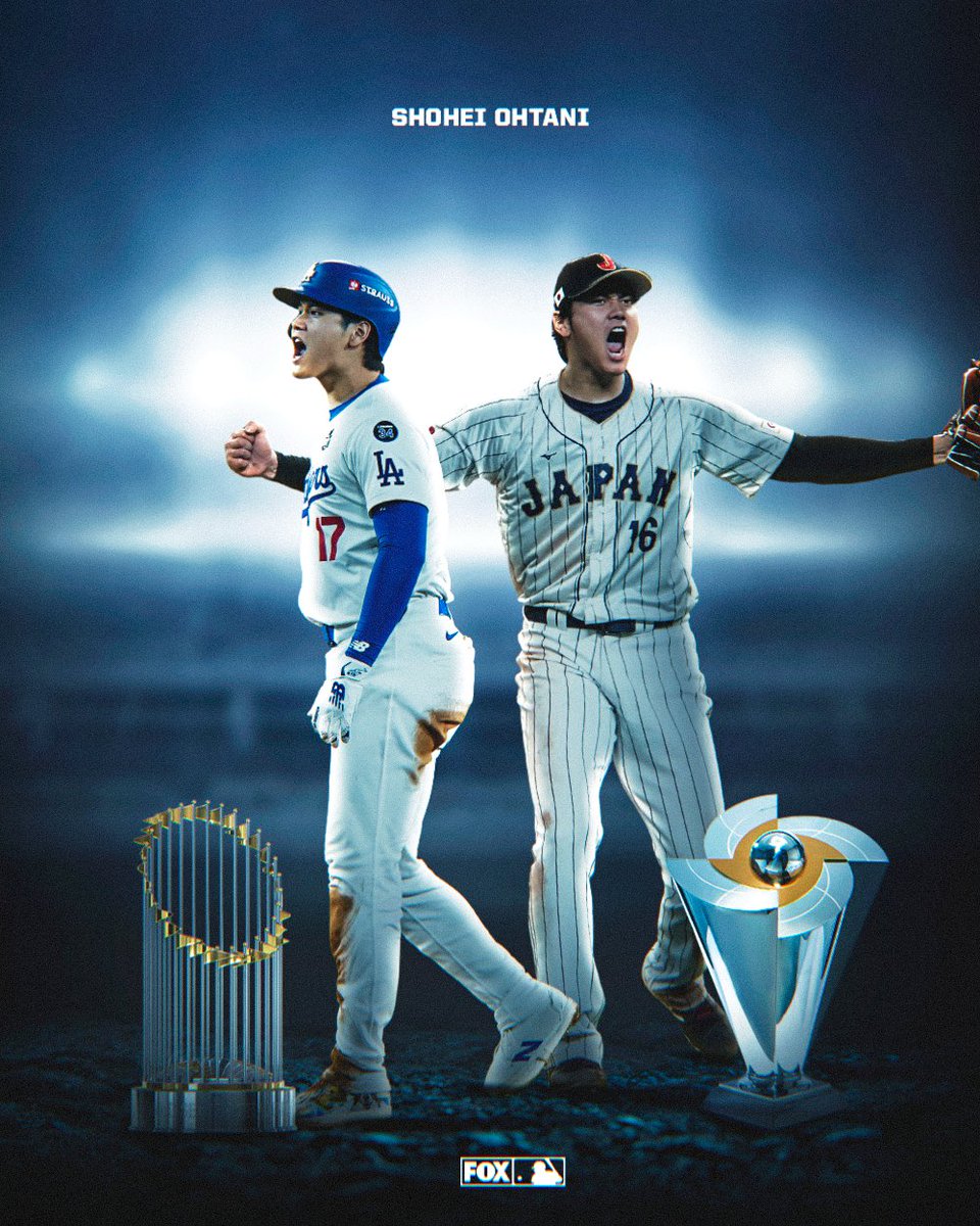 大谷翔平選手 MLBとWBCの2つでワールドチャンピオンに輝く！！ ﾎﾞｿｯ