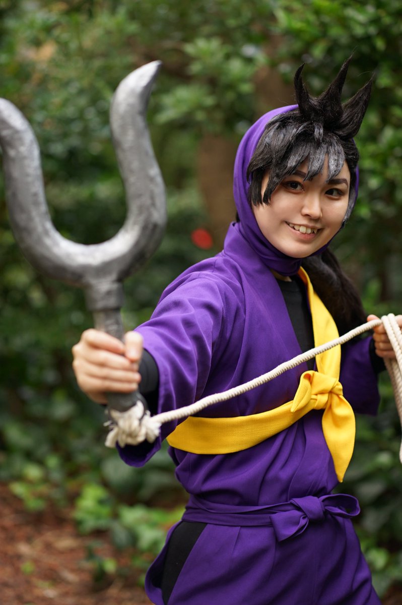 ⚠︎︎コスプレ/Cosplay 忍たま/rkrn . 浜守一郎 . 得意武器：南蛮鉤