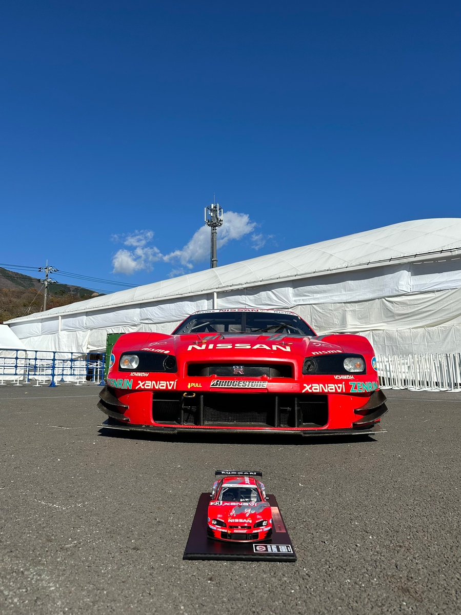 NISMO FESTIVAL】 限定ミニカーブースでは、今回の目玉商品❗️「1/12