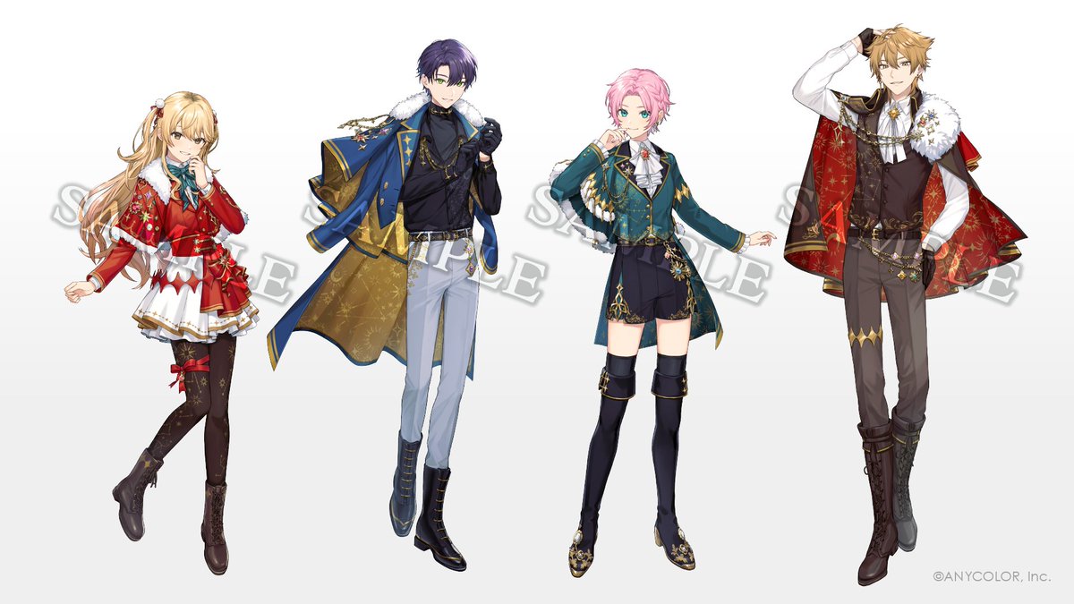 HAPPY TRIGGER CHRISTMAS 等身ビジュアル紹介！】 クリスマスの印象を