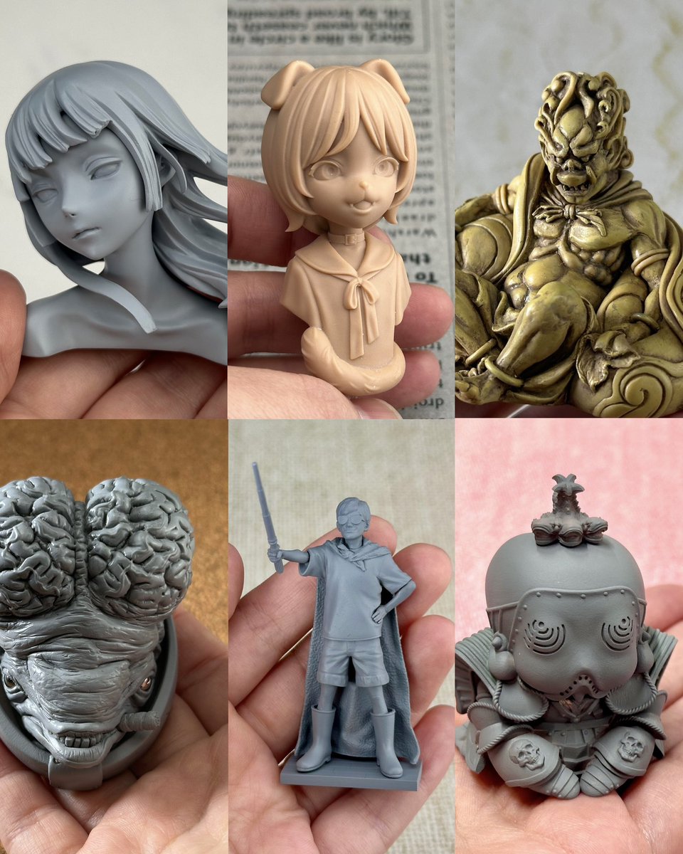 WF2025wおしながき ⑦】 カプセルトイ #手のひらガレージキット 今回も