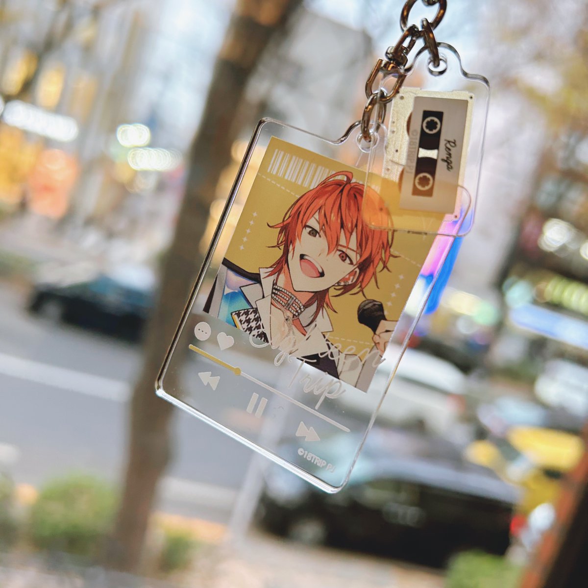 18TRIP × TOWER RECORDS CAFE】 ✈パーツ付きアクリルキーホルダー