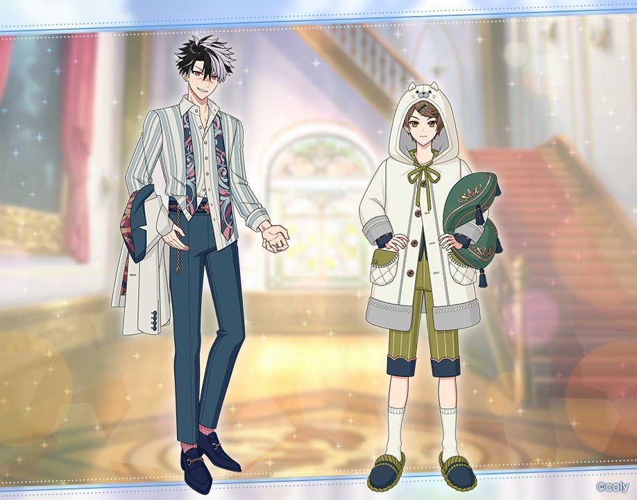 立ち絵特別公開】 12月に誕生日を迎えたブラッドリーとミチルには