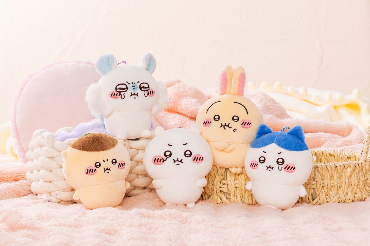 新商品／ 『PUN。マスコット』 （ちいかわ、ハチワレ、うさぎ