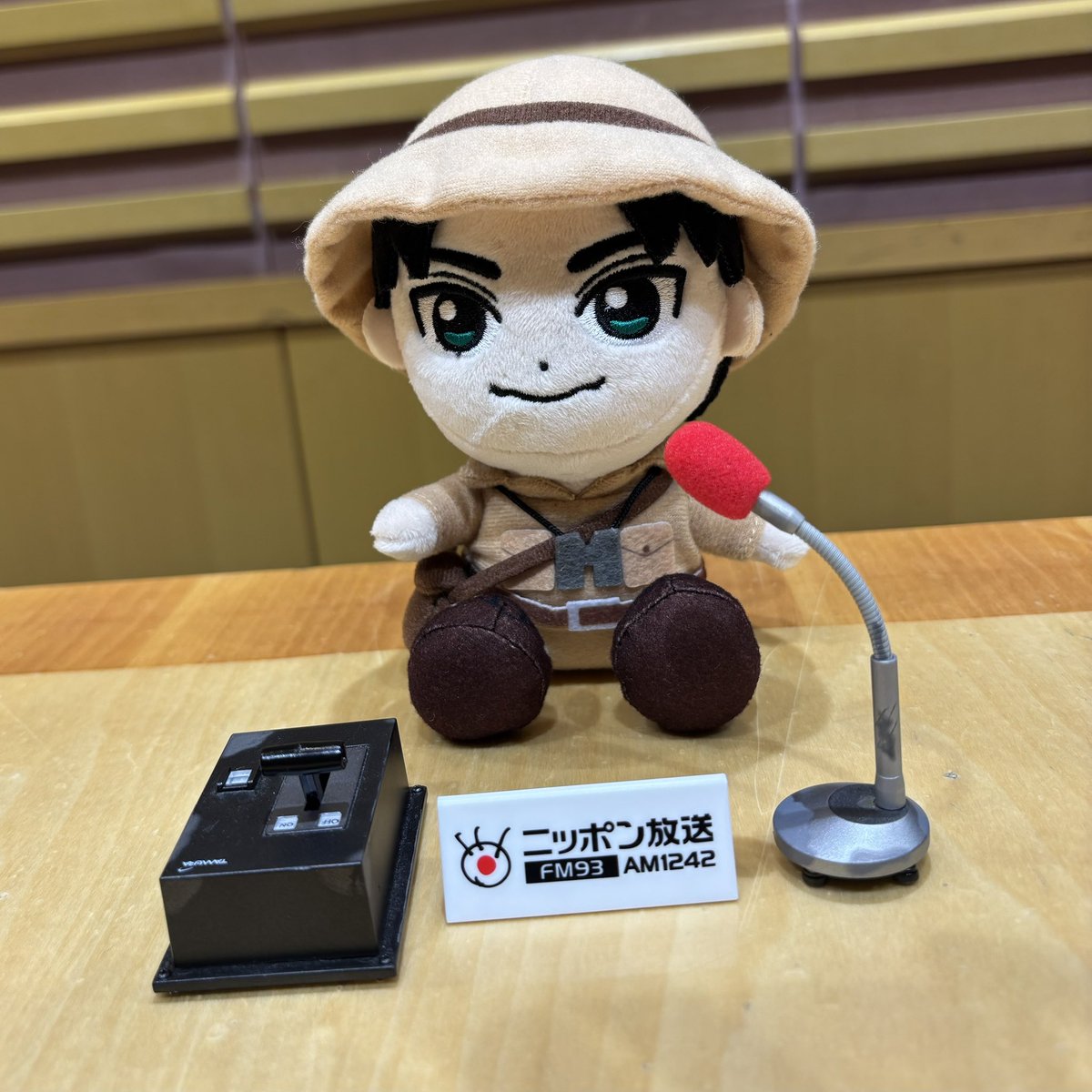 山フェス2025 グッズ先行販売中📢 ＼ #山下隊長ぬい ラジオブースを