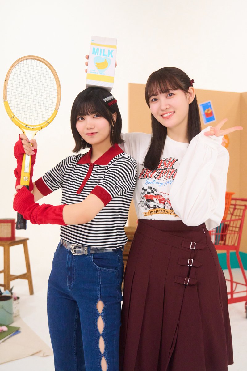 🎉#松尾美佑 ＃中西アルノ 撮影オフショット公開🎵 ＼ 🍫バレンタイン