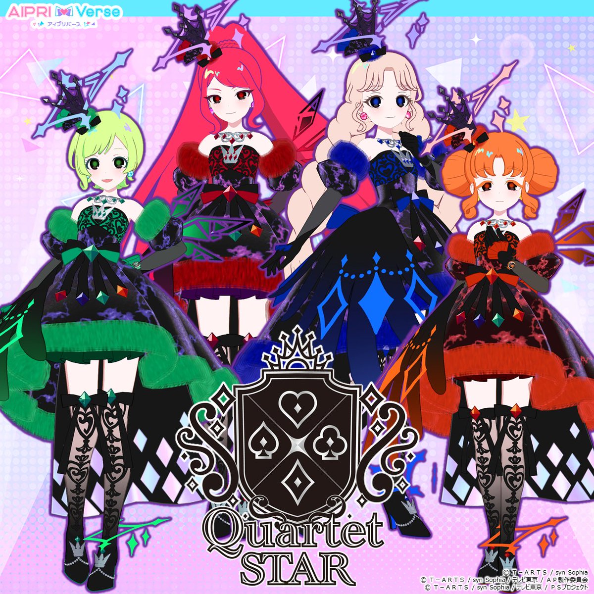 アイムゥ】 大好評稼動中❣ #アイプリバース 6だん ダークカルテット