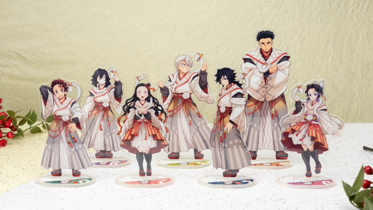 受注終了まであと9時間】 アニメ『鬼滅の刃』干支2025 巳年 描き下ろし