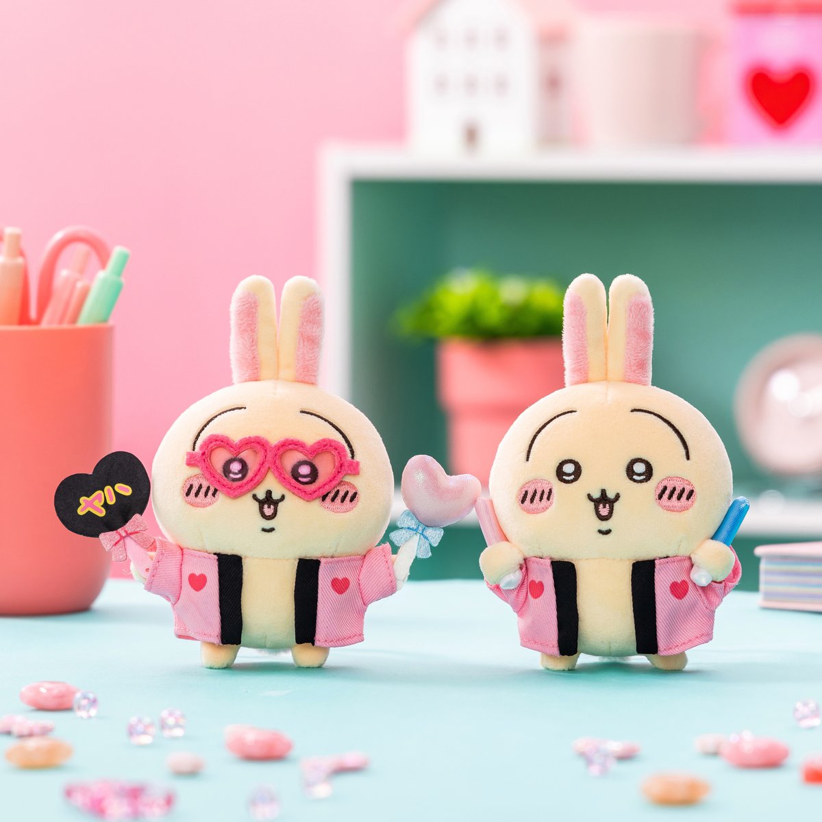 🌱新商品🌱 『オタ活 #うさぎ マスコット（全2種）』 各1,870円(税込