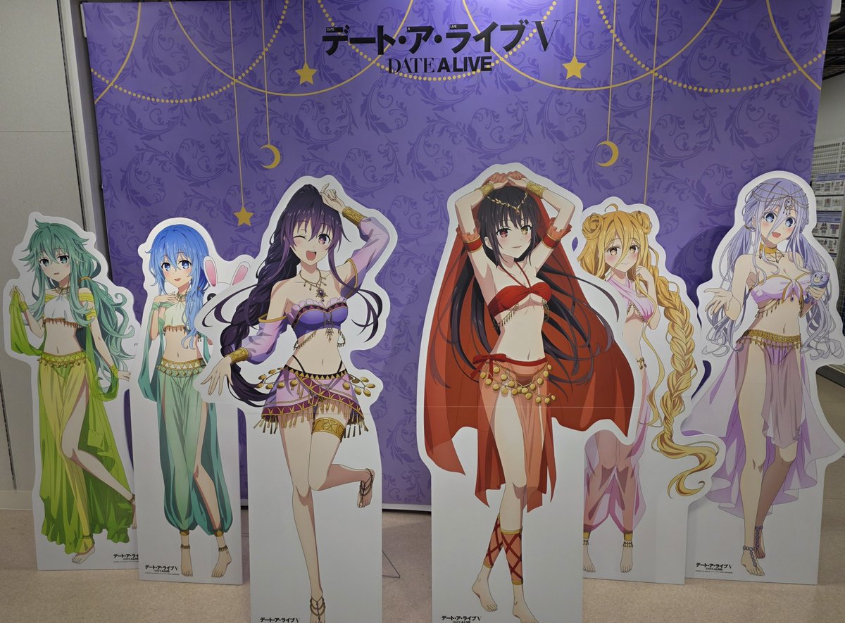 6Fイベント】 アニメ「デート・ア・ライブV」 POP UP SHOP in ボークス